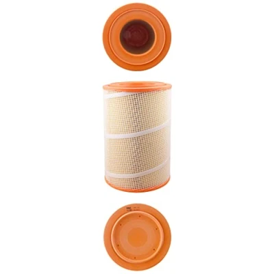 Imagen de MAHLE ORIGINAL LX 2021 Filtro de aire 371,0 246,0 Cartucho filtrante RENAULT TRUCKS: Midlum, VOLVO: FL II
