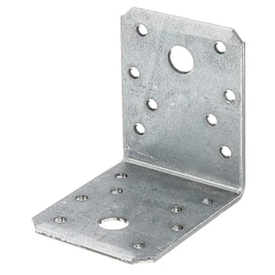 Imagen de Alberts 332938 Escuadra de ensamblaje, Galvanizado Sendzimir, 70 x 55 mm, Juego 6