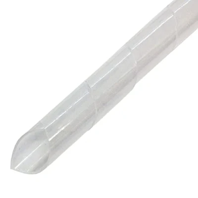 Imagen de Lumonic conducto en espiral transparente 5m I Banda de 4mm para cables 1,5 10mm diámetro Tubo flexible protección