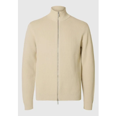 Imagen de Selected Homme DANE LS Structure Chaqueta de punto, Hombre, Talla: Small, Oatmeal