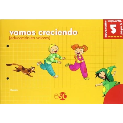 Imagen de Vamos Creciendo. Valores Humanos. EI 5