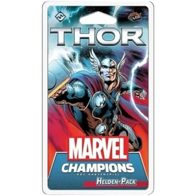 Imagen de Fantasy Flight Games, Marvel Champions: LCG Thor, expansión de héroes, Juego Expertos, Cartas, 1 4 Jugadores, a Partir 14 años, 60+ Minutos, alemán
