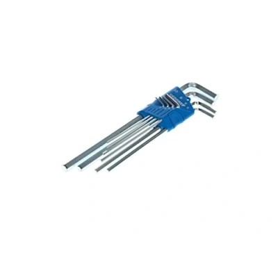 Imagen de GEDORE Juego de 8 llaves Allen, Extralargas, Para tornillos Con hexágono interior, soporte, Anchos llave 2 10 mm, H 42 EL 88