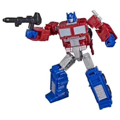 Imagen de Transformers Toys Generations Legacy Core Optimus Prime Figura de acción 8 y más, 3.5 Pulgadas, Multicolor (F3508)