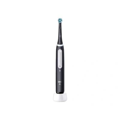 Imagen de Oral B iO Series 4 Cepillo de dientes eléctrico, modos cepillado para cuidado dental, estuche viaje, negro mate, ganador la prueba Stiftung Warentest (12/2023)