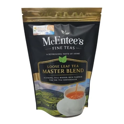 Imagen de McEntee&#039;s Master Blend Té Suelto Bolsa de 250 g Una fuerte mezcla tés negros sueltos Ceilán y Kenia