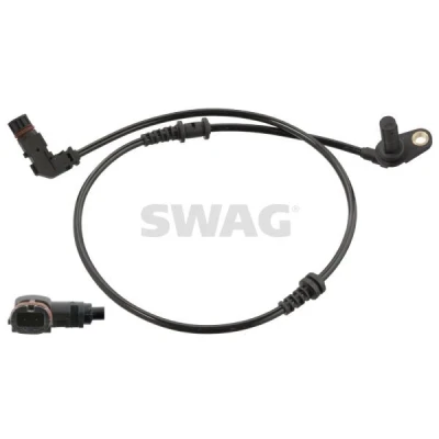 Imagen de SWAG 10 6263 Sensor de ABS Eje delantero, izquierda 730 MERCEDES BENZ: Clase E Berlina, CLS Coupé, T modell