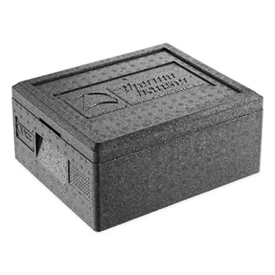Imagen de Thermohauser EPP GN 1/2 Caja térmica con tapa (10 L, 39 x 33 18 cm), color negro