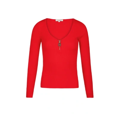 Imagen de Morgan Mbanzi Jersey de punto, Mujer, Talla: 34, Red