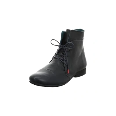 Imagen de Think! Guad Curtido Sin Cromo, Forro De Cuero, Botas Cortas al Tobillo Mujer, 8030 Navy, 41 EU