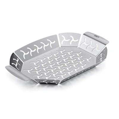 Imagen de Weber 6677 cesta parrilla premium 26,9 x 18,7 2,8 cm, para verduras