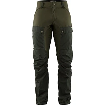 Imagen de Fjallraven Keb Trousers M Pantalón, Hombre, Verde (Deep Forest/Laurel Green), 46