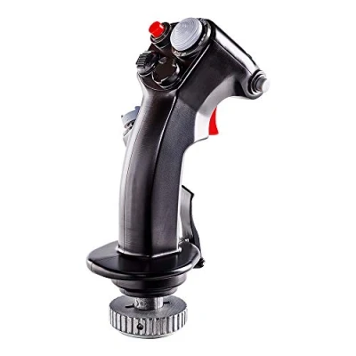 Imagen de Thrustmaster F 16C Viper HOTAS Add On Grip — Réplica versátil del Flight Stick avión de Caza para Juegos y simulaciones Vuelo