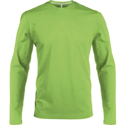 Imagen de Kariban Herren T Shirt Langarm Von notrash2003 (M, Lime)