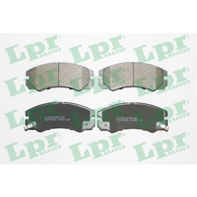 Imagen de LPR 05P565 Juego de pastillas freno OPEL: Frontera A Sport SUV Cabrio, SUV, Monterey A, ISUZU: Trooper II