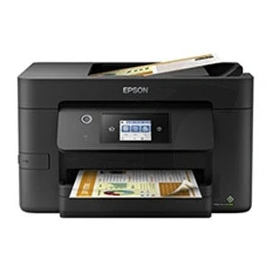 Imagen de Impresora multifunción Epson Work Force Pro WF 3820DWF, Inyección de tinta, 21 ppm, A4, WiFi, Negro