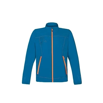 Imagen de Rock Experience REMJ10811 HUNTER SOFTSHELL Jacket Men&#039;s 1484 MOROCCAN BLUE+0630 FLAME S