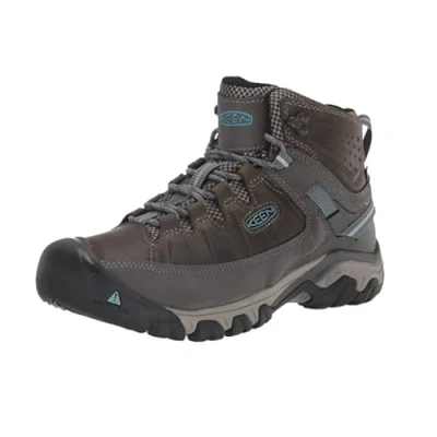 Imagen de KEEN Targhee 3 Mid Waterproof, Zapatos para senderismo Mujer, Gris (Magnet/Atlantic Blue), 42 EU