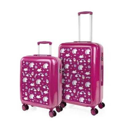 Imagen de Itaca Viaje Trolley para niños, Talla: One Size, Fucsia unicornios