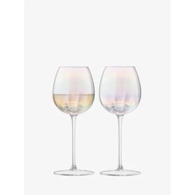 Imagen de Lsa G1332 12 401 Copa de Vino Blanco, Nácar, 325ml, Paquete 4, Cristal, 325 ml, juego 4 unidades,
