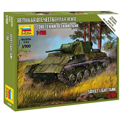 Imagen de Zvezda 1/100 SOVIET TANK ? 70B (4/23) *