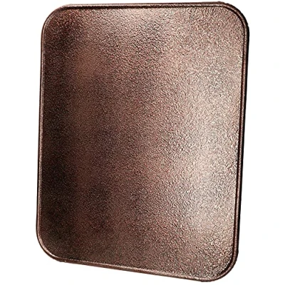 Imagen de KOTARBAU® Placa protectora contra chispas, 595 x 480 mm, Chapa de suelo para estufas, Cobre, Marrón, Antichispas chimenea, Protector resistente a altas temperaturas, Salvachispas