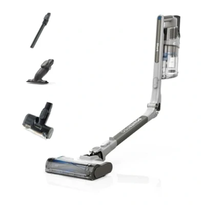 Imagen de Shark PowerPro Aspiradora sin cable, 50 min de autonomía, Tecnología FloorDetect, Anti Hair Wrap, Sellado Antialérgeno, ligera y flexible, modo mano, depósito polvo XL, java metalizado, IZ380EUT