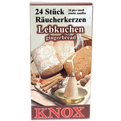 Imagen de Incienso conos Jengibre Pan Auténticos fumadores Erzgebirge alemanes Knox