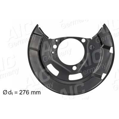Imagen de AIC 75594 Chapa Protectora de Disco Freno Eje delantero, derecha