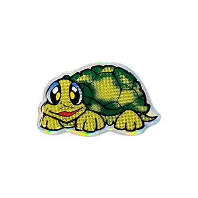 Imagen de 4R Quattroerre.it 475 Etiqueta adhesiva 3D Tortuga HQ, 52 x 32 mm