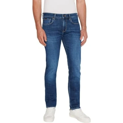Imagen de Pepe Jeans Slim para Hombre, Azul (Denim CT0), 32W / 30L
