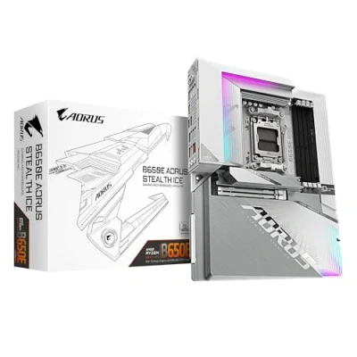 Imagen de GiBy B650E A STEALTH ICE