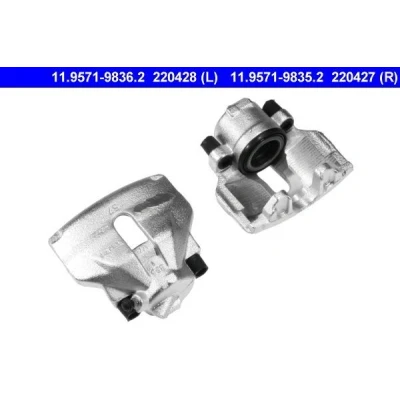 Imagen de ATE 11.9571 9835.2 Pinza de freno sin soporte AUDI: A6 C6 Berlina, Avant, A4 B7 VOLKSWAGEN: Passat B5 GP Variant