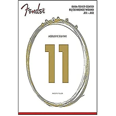Imagen de Fender 073 0880 003 Cuerdas de guitarra acústica Dura Tone 880CL