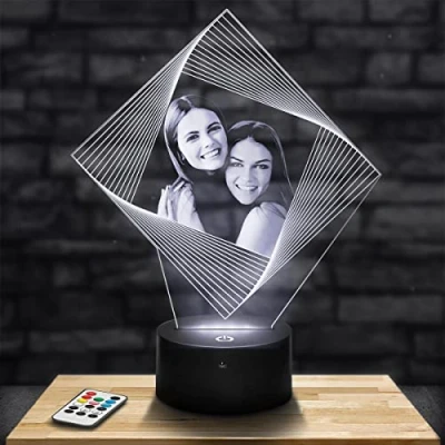 Imagen de Lampephoto.fr lámparas led personalizadas, regalos personalizados, idea regalo, navidad, luz de noche personalizada, originales para bodas, regalo personalizado,lampara 3d personalizada