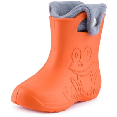Imagen de Ladeheid Botas de Agua en EVA Unisexo Niños Niñas LA CA 11 (Naranja (151c), 32/33 EU)