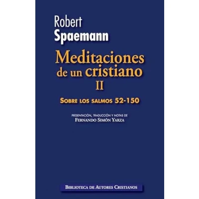 Imagen de Meditaciones de Un cristiano II. Sobre S: 749 (NORMAL)