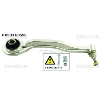 Imagen de TRISCAN 8500 23533 Barra oscilante, suspensión de ruedas con rótula suspensión/carga, apoyo caucho Brazo oscilante transversal