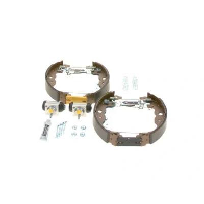 Imagen de BOSCH 0 204 114 197 KIT frenos, disco de tambor con accesorios, cilindro freno rueda SUPERPRO RENAULT: Kangoo II Express norauto, oscaro