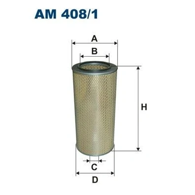 Imagen de FILTRON AM 408/1 Filtro de aire 579 271 Cartucho filtrante