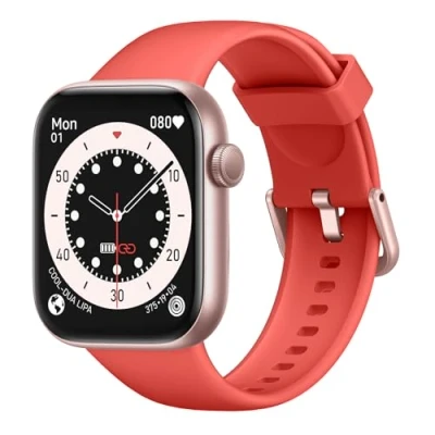 Imagen de Reloj Inteligente Mujer Hombre, 1.85&quot; Smartwatch con Llamadas Bluetooth, 140+ Modos Deportivos Smart Watch SpO2/Pulsómetro/Monitor de Sueño/Podómetro, Impermeable IP68 Para Android iOS