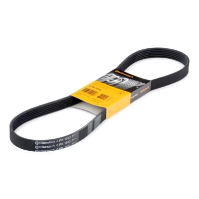 Imagen de GATES 6PK1033 Correa trapecial poli V 1033 6 Poliéster, EPDM (Ethylen Propylen Dien Caucho) RoadMax Value Line SEAT: Ibiza 3, 2, 4