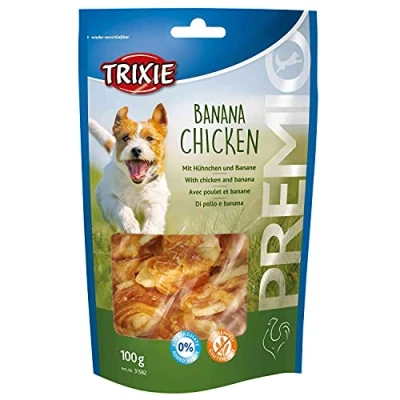 Imagen de TRIXIE Snack PREMIO Banana &amp; Chicken, 100 g, Perro
