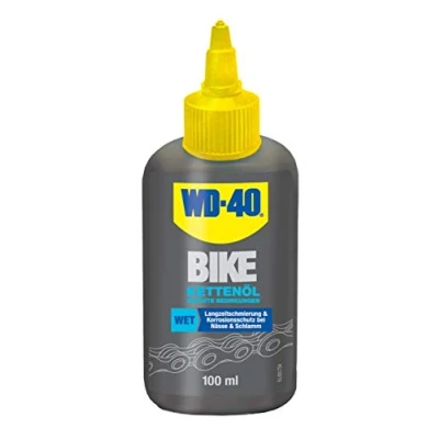 Imagen de Aceite cadena wet wd 40 bike botella 100ml