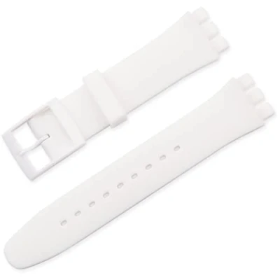 Imagen de BBZ 16MM Correa de silicona compatible con Swatch Watch strap