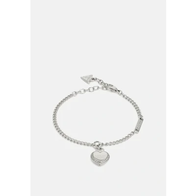 Imagen de Guess Heart Pulsera silvercoloured, Mujer, Talla: Small, Silver coloured