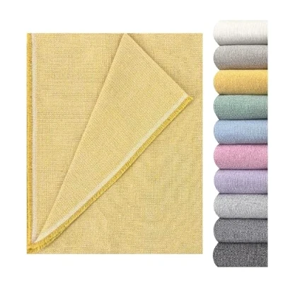 Imagen de GFD Colcha Multiusos para Sofas Lisa Oporto, Cubre Sofa, Plaid Cama, Jarapas Sofas, Foulard Manta Sofa (Amarillo, 180 x 290)