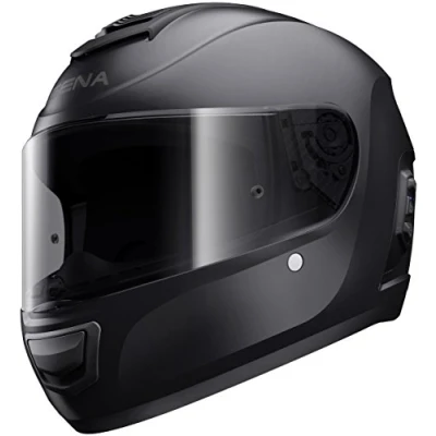 Imagen de Sena Momentum Lite, Casco Bluetooth Integrale, Negro(Matte), XS, Certificado ECE