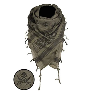 Imagen de Mil Tec Modetørklæde 12609101 Bufanda de moda, color verde oliva/negro, talla única EU