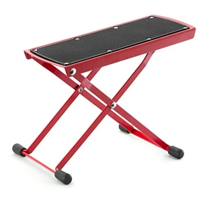 Imagen de Tiger GST35 RD Reposapiés para guitarrista, color rojo